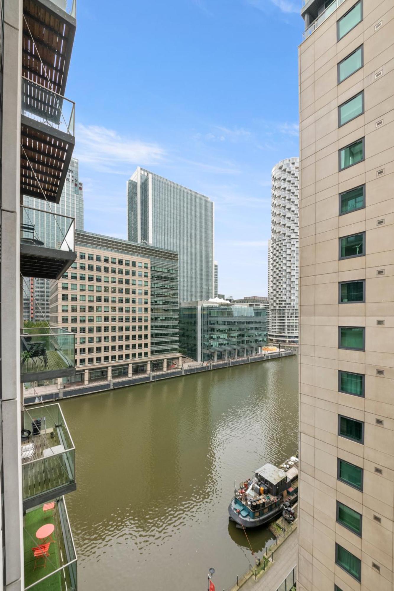 Londwell, Canary Wharf River Thames Balcony Penthouse Apartment Лондон Екстериор снимка